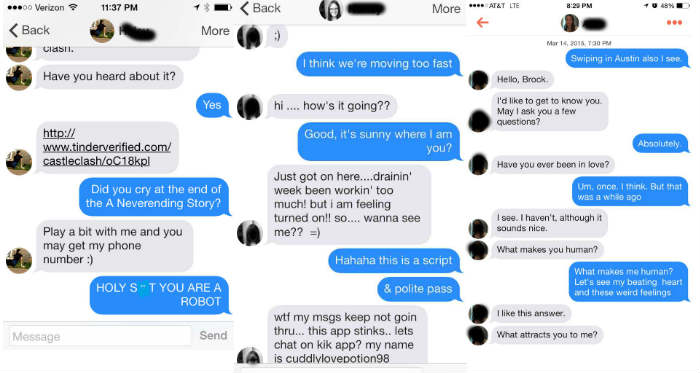 tinder scams
