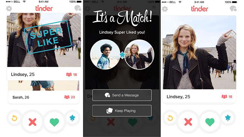 tinder super likes header